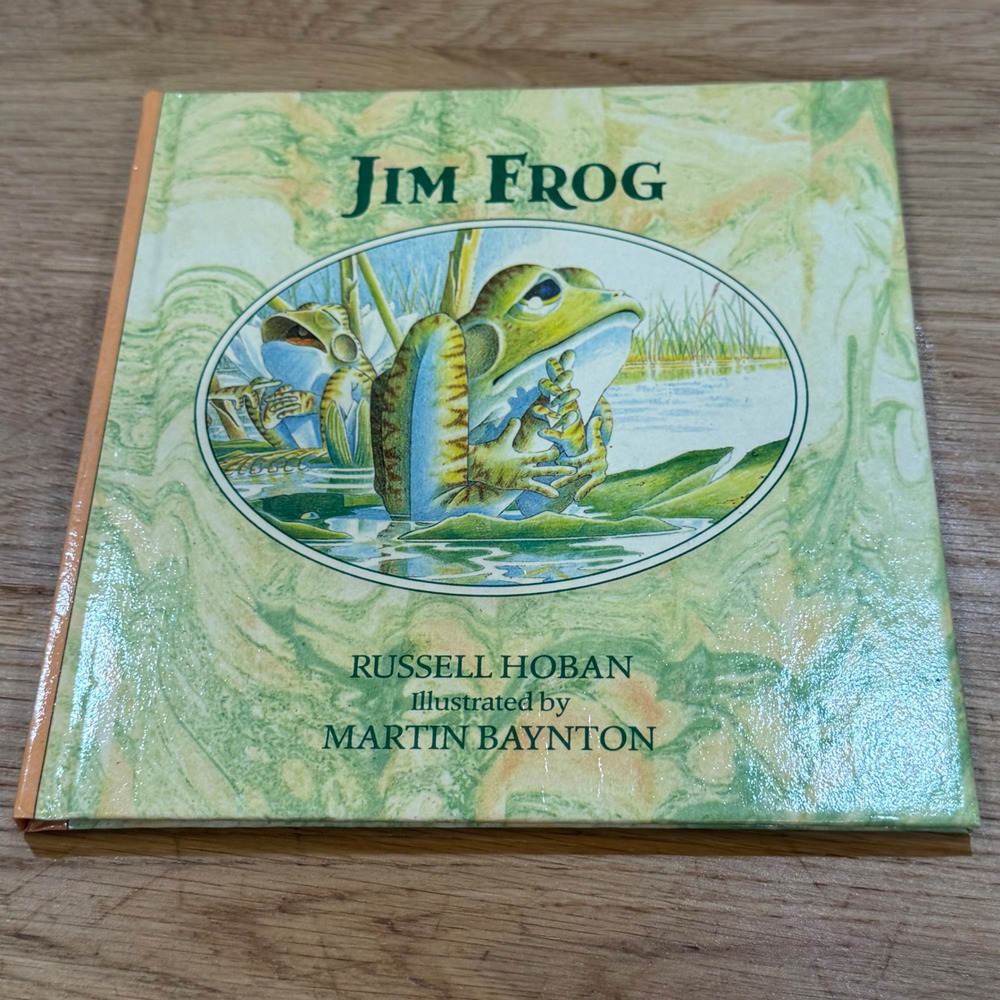 Jim Frog Russell Hoban Martin Baynton Ponders Series 1st American Edition 1984